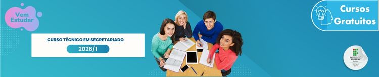 Retificação do edital para ingresso no curso Técnico em Secretariado 2026/1