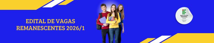 Publicado o edital para vagas remanescentes em cursos superiores