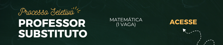 Aberta seleção para professor substituto de Matemática
