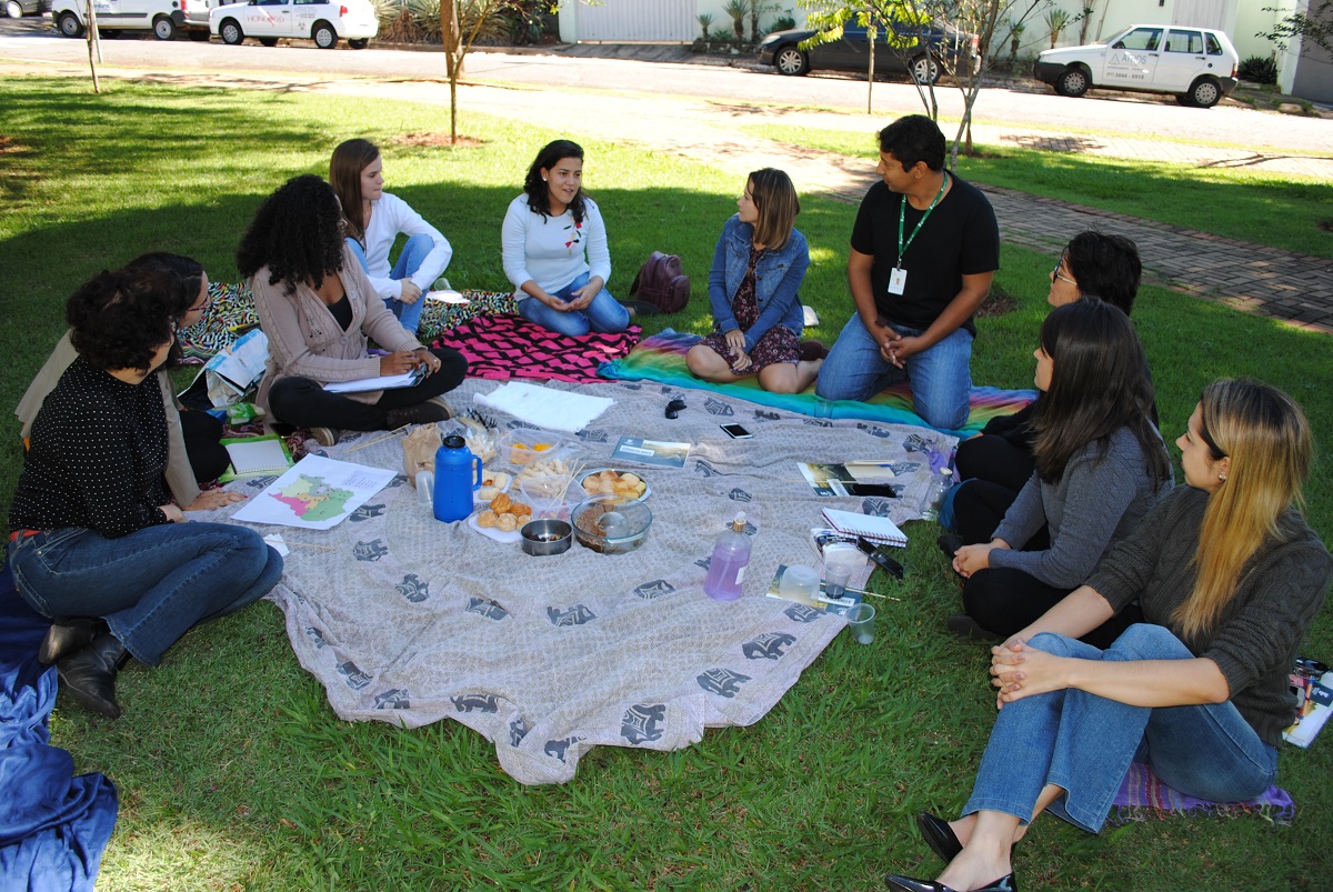 Encontro foi realizado na Praça Professor Cecílio Fleury, próxima ao Siass, em Goiânia