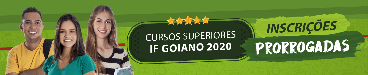 Processo seletivo de cursos superiores - 2020/1