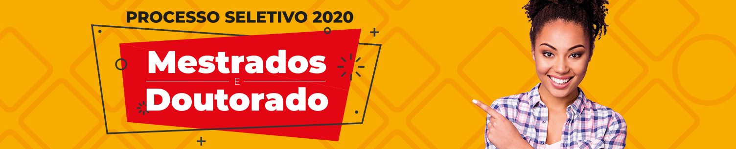 Processo seletivo de Pós-graduação - 2020/1