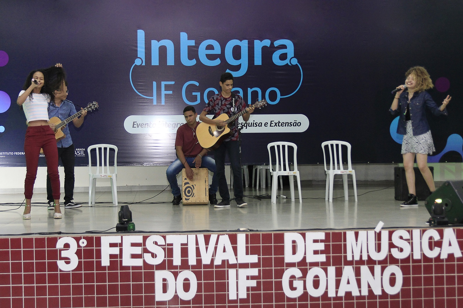 Ao todo foram 12 participantes de sete unidades do IF Goiano