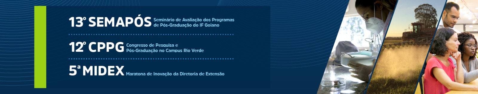 CPPG, MIDEX e SEMAPÓS 2023