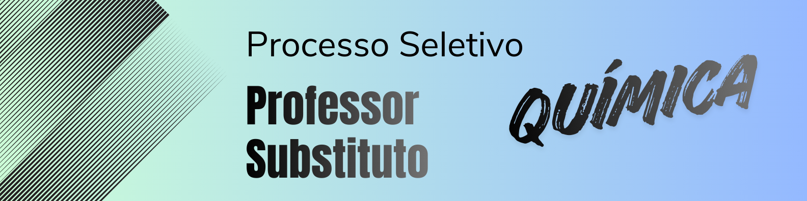 Professor Substituto - Química