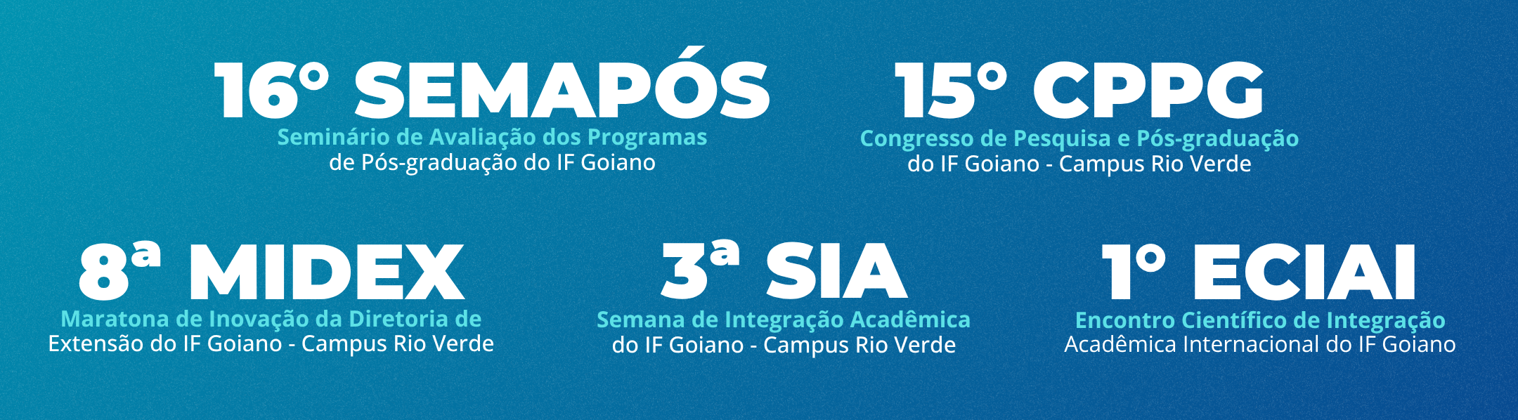 Eventos Integrados 2026