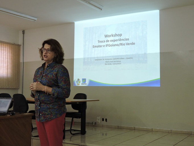 Diretora de Pesquisa da Emater, Maria José Del Peloso